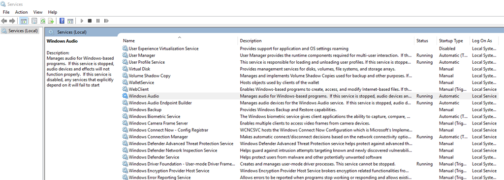 window audio service is not working 75b3d14e-76ea-4c9f-9bc9-1e1bb74eba5c.png