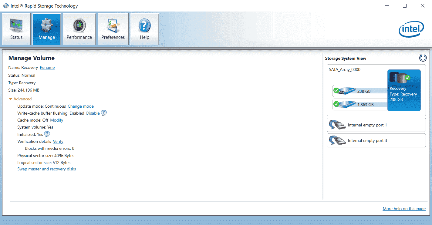 How do I remove a RAID 1 configuration created by Intel RST on Windows 10? 75c9c221-0dba-456f-9fbe-7b5357edb9b7?upload=true.png