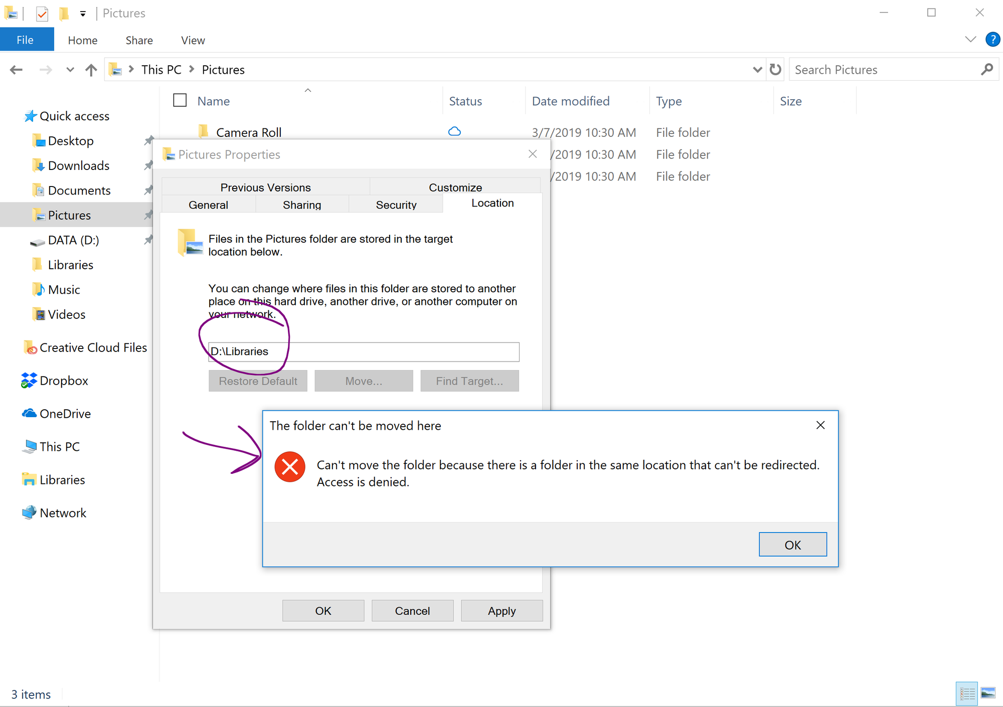 Moving quick access library folders (music, pictures, etc.) to hard drive from ssd? 76511180-c589-4f62-bf38-456c44879122?upload=true.png