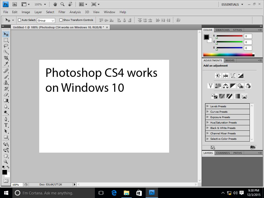 Windows 11 can't properly run Adobe CS4, even after looking up solutions 7689a119-5ae8-45fb-a86d-9b805710f606.jpg