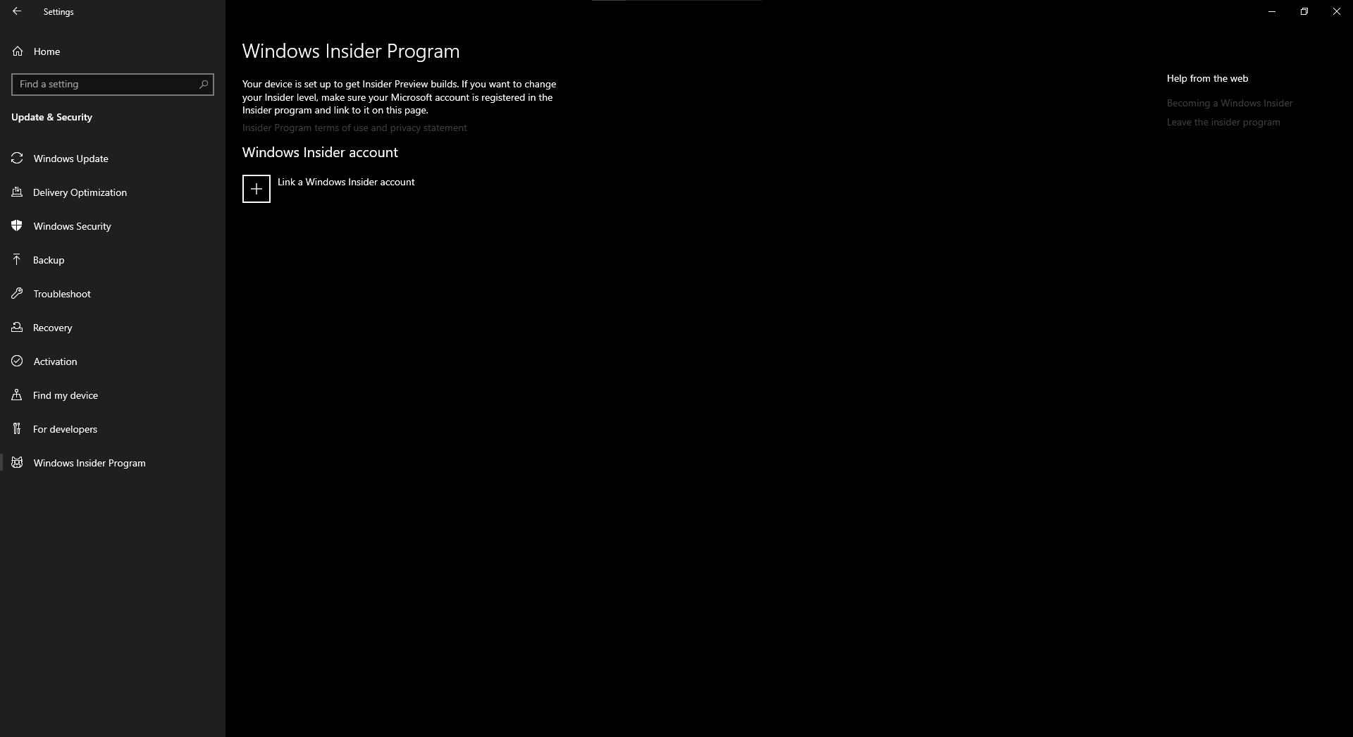 Windows Insider Program still shuts down laptop after leaving Insider Program and upgrade... 7690cf3e-f93e-47d4-bfc0-b5375a638fdd?upload=true.png