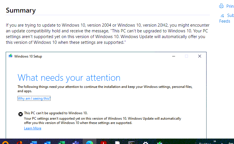 Widnows 10,1903 computers are keep failing to install to upgrade 2004 as installing Feature... 76aa0c2e-86d8-4946-aea8-698b963a8195?upload=true.png