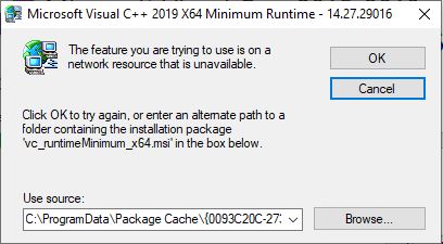 Microsoft Visual C++ 2019 X64 Minimum Runtime - 14.27.29016 error 76ba1d1c-f04d-43d9-8927-11dd49b462df?upload=true.jpg