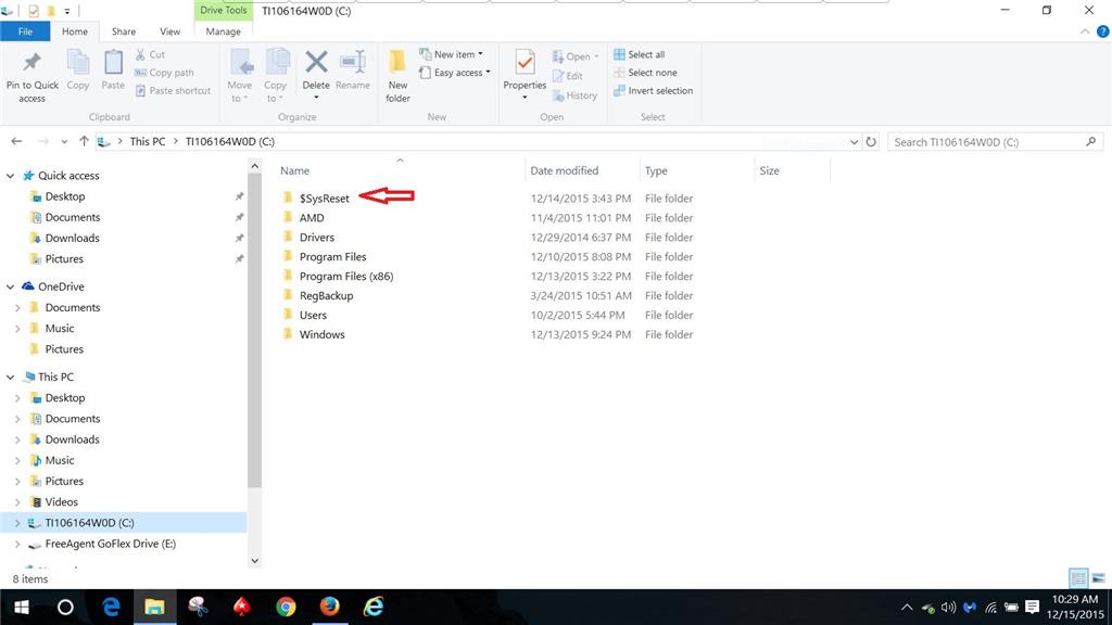 I cannot delete $SysReset>OdOS>Windows.old1 after resetting the laptop 77190e35-ae2e-4d94-a559-589ba284645f.jpg