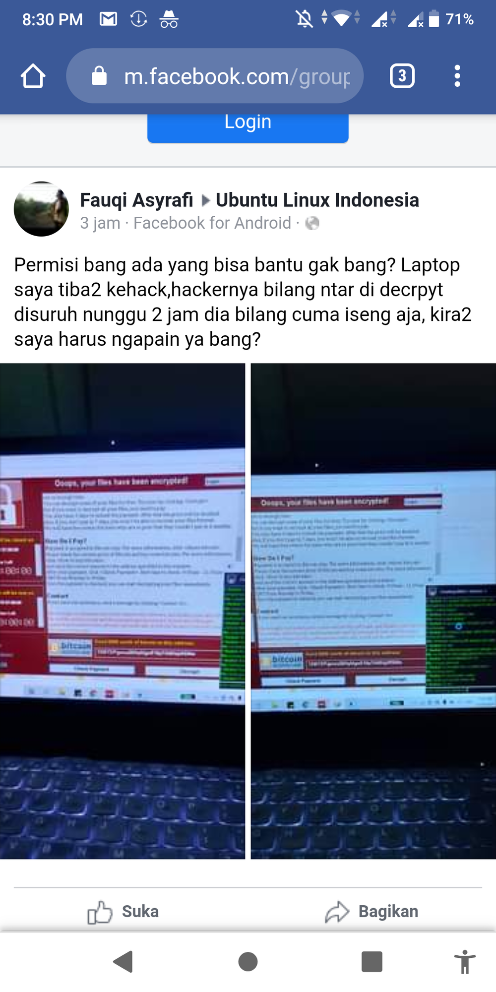 HELP MY FRIEND!!! WANNACRY IS BACK! 774cf0fa-9d86-45b1-b2d2-9253eb8dffef?upload=true.png