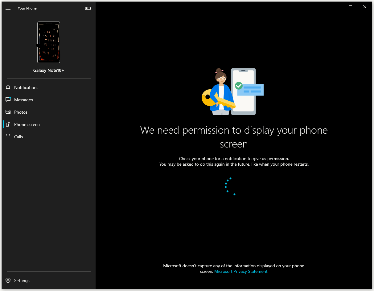Your Phone app crashes when trying to access Phone Screen 775b7c37-44b9-4a95-9692-4d7d308305ae?upload=true.png