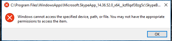 Popup coming up saying access denied automatically, why? 778684fe-0bd6-4c9b-9343-a8572ce553e5?upload=true.png