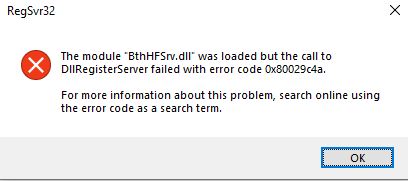 Windows 10 cannot connect to Bluetooth devices due to missing Bluetooth HandsFree Service 7787ec0d-59f1-45dc-a529-14f505f59cf1?upload=true.jpg