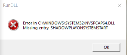 Window startup: how to remove RunDLL error pop up message 77977fb4-1011-4101-8677-3f63a87fc7c1?upload=true.png