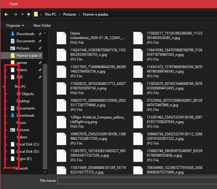 Miniatures don't show up when i try to open anything on any program 77ee4994-e536-4835-a301-3b6216e4729a?upload=true.jpg
