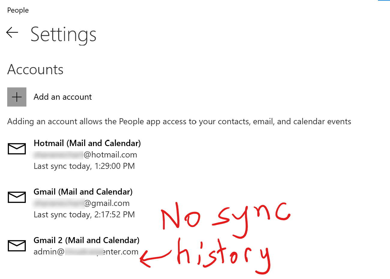My gmail won't sync. And it says 'Support for Windows Mail, Calendar, and People ended on... 77fab6b4-08d5-49db-92ec-c2b600bbf860?upload=true.png