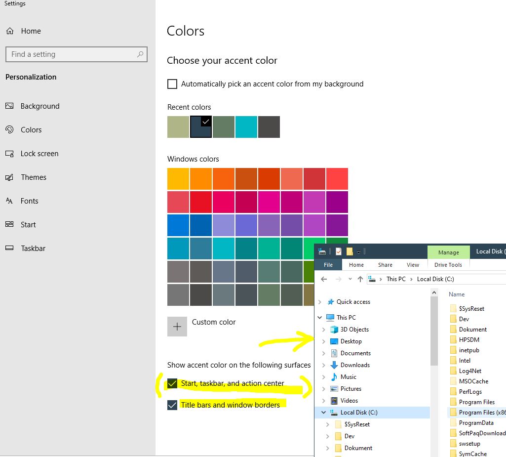 The Windows explorer borders are missing white on the window in focus Win10 7805646e-b9fd-4bf1-ac56-8483a34ddc82?upload=true.jpg