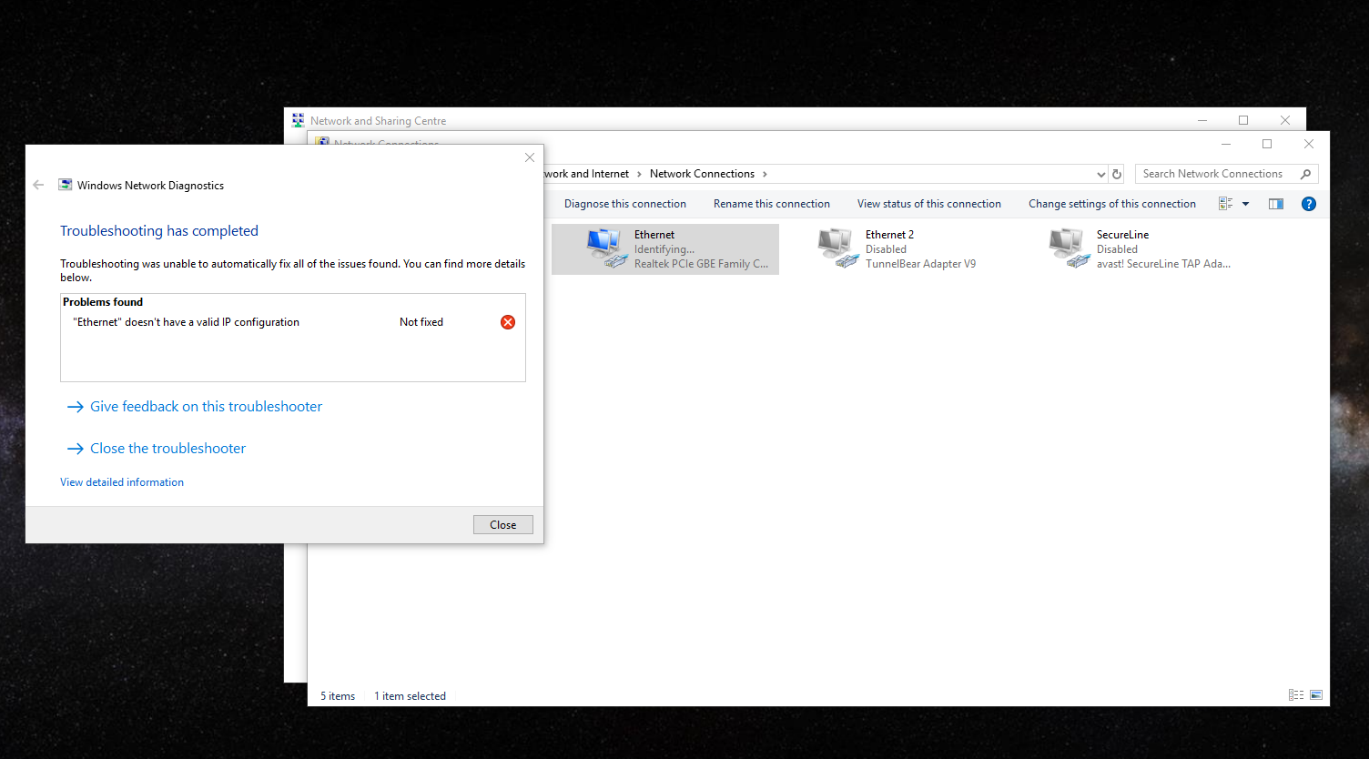 Ethernet stuck on Unidentified Network 781af6eb-9ded-47e1-9185-aeeded5ee84d?upload=true.png