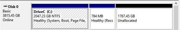 Windows 11 shows 0 of 0 NaN% storage available when I have 1 TB of storage 78398d1485966671t-question-disk-space-avail-raid-0-a-1.jpg