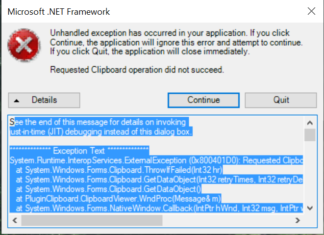 Microsoft .NET Framework error 784f6b0b-d4c4-4295-b117-75f5d17c406e?upload=true.png