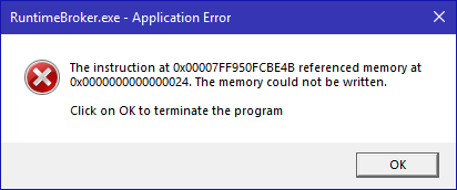 Runtimebroker.exe error while shutting down 795b5499-f8d6-423f-b922-94648515c41a?upload=true.png