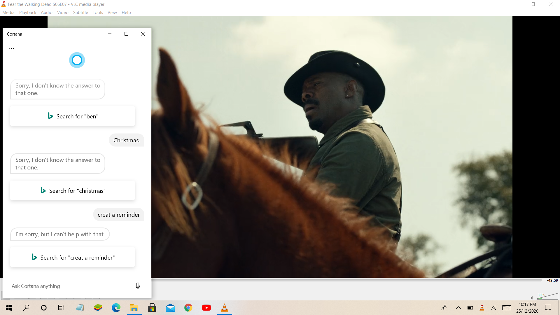 Cortana is not doing its well. 79e42d89-ffeb-4fa6-85e5-ac4b10239d43?upload=true.png
