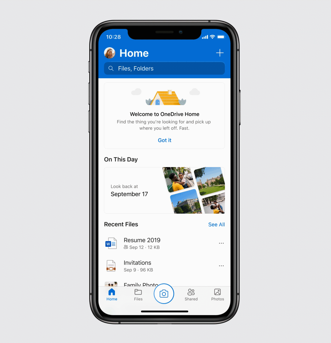 What is new to Microsoft 365 in November 2020 7_GIF_OneDrive.gif