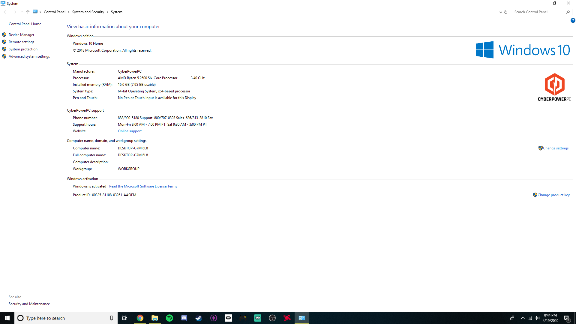 I have 16GB of RAM that is detected on my system but only 7.95GB is usable. 7a4684e4-20c0-415d-a48c-1beae6b97d40?upload=true.png