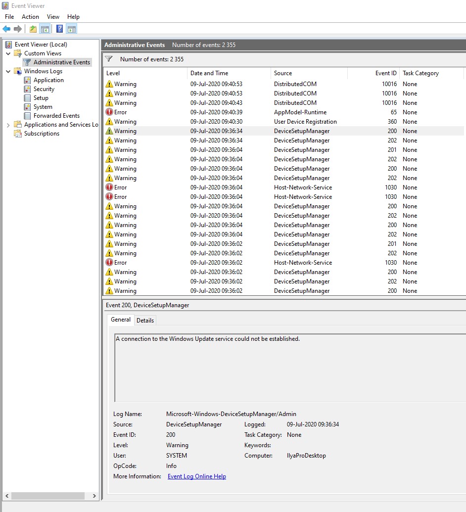 A connection to the Windows Update service could not be established 7a5efd49-a21a-4ec8-a79b-2531fd2b498c?upload=true.jpg