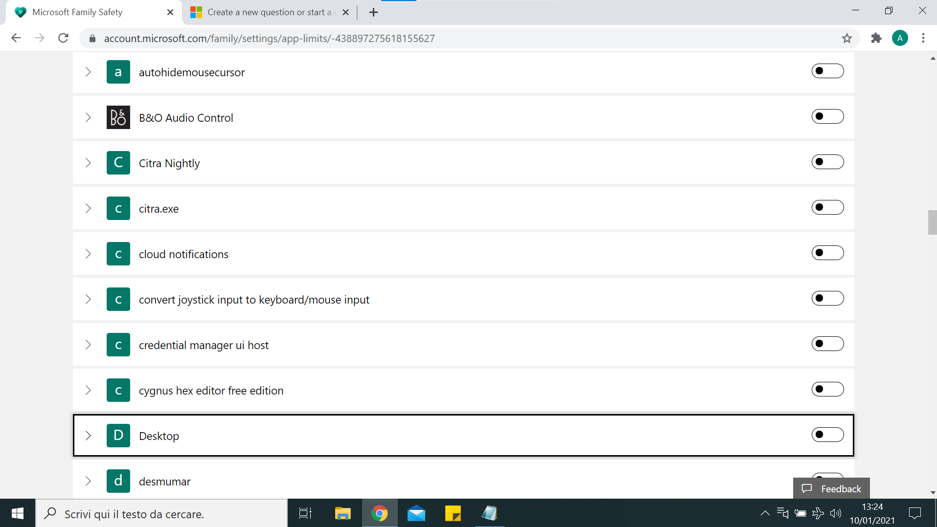 I still see uninstalled programs into Microsoft Family Safety. 7a8b2517-8a82-4a8e-b927-9690c5b19bf1?upload=true.png