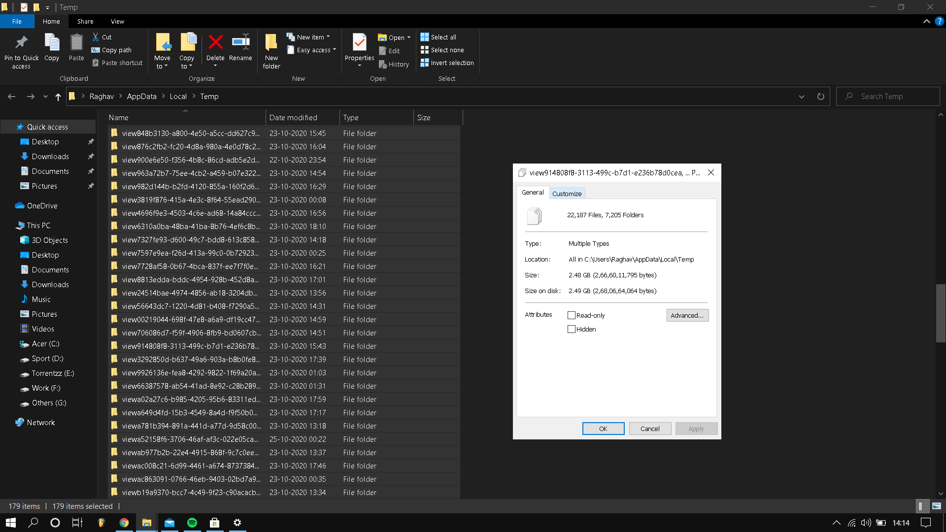 My Temp Folder Keeps On Getting Big Even After Deleting The Files The Files Regenerate