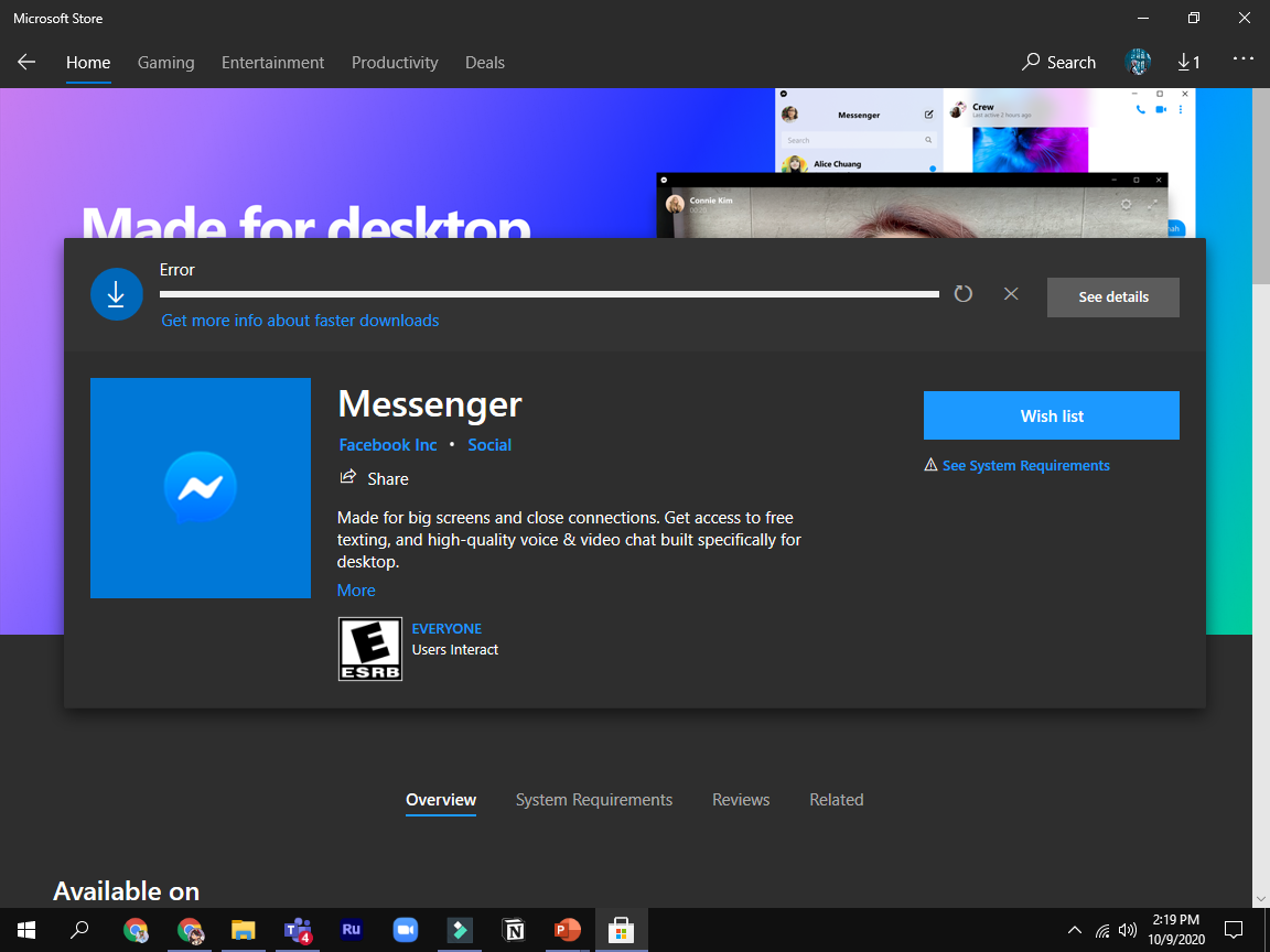 "Error" when downloading in Microsoft Store 7ac75268-0b3c-4b29-a111-c8b651495429?upload=true.png