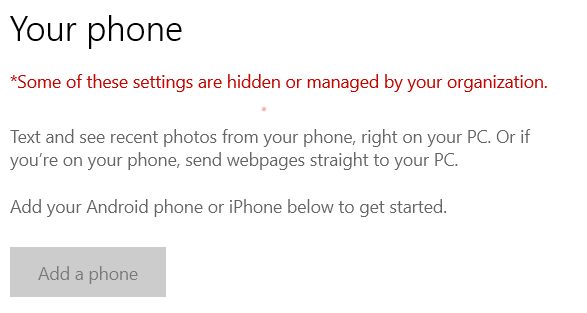 *Some of these settings are hidden or managed by your organization* 7ae4e29b-7dde-445e-a375-6592fe75ae05?upload=true.png