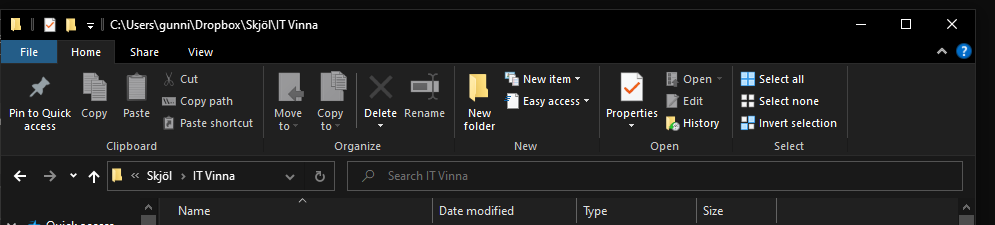 Windows 10 explorer location bar shrinking - search bar growing 7af38e4c-34e2-48c1-986a-bf541512b29e?upload=true.png