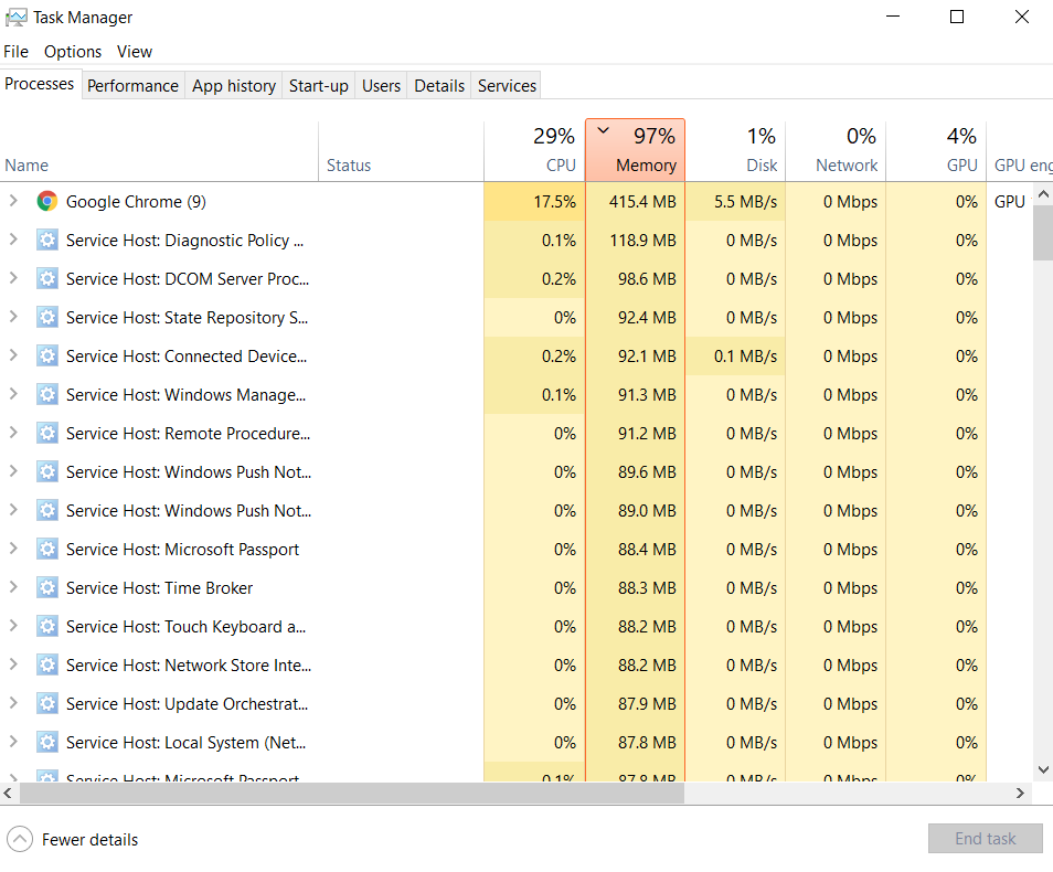 Ridiculously High Physical Memory Usage Compared to CPU 7b156260-20a8-4c6f-bc26-40b2e3136750?upload=true.png
