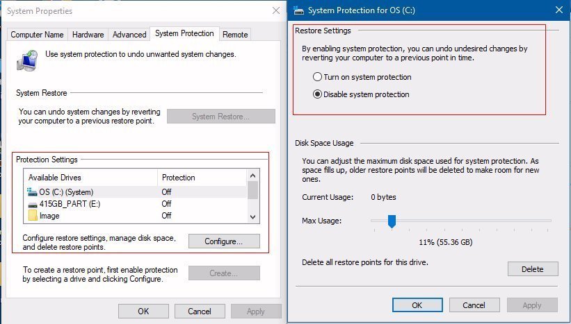 Windows 10 version Updates: System Protection Defaults to Off 7b2562d6-f766-4b78-8c9f-cc36bdfecc52?upload=true.jpg