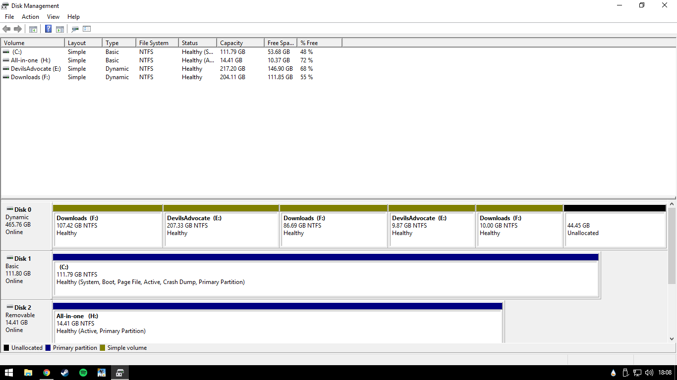 Windows 11 shows one partition in 2 section with same lable but different sizes 7b6200e1-da36-4bd0-86d0-3b0d91016677?upload=true.png