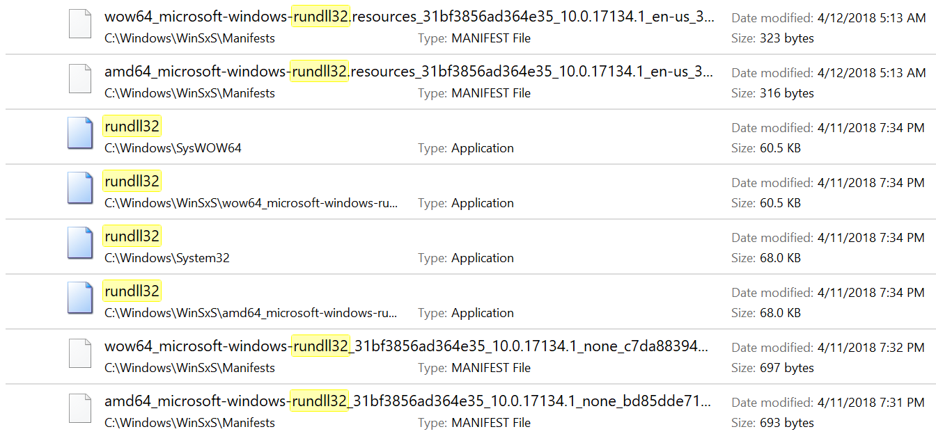 I am very suspicious about the amount of the copies of rundll32 files I have on my computer 7b91cc9a-a013-4db8-b722-ffde5d059179?upload=true.png