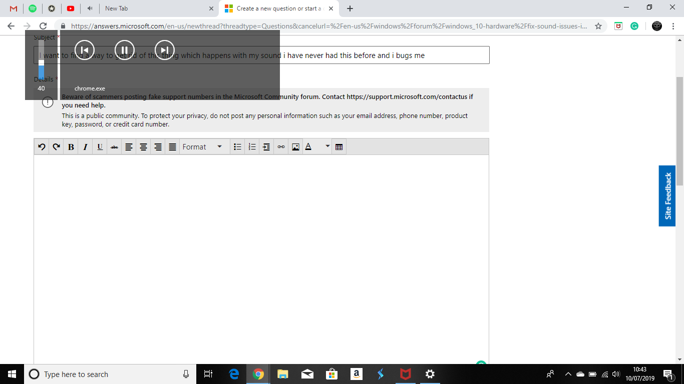 I want to find a way to get rid of this thing which happens with my sound where i can... 7bd4c5fe-0a2c-493f-9e60-51d22177a5f7?upload=true.png