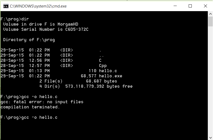 gcc : The term 'gcc' is not recognized as the name of a cmdlet, function, script file, or... 7c2def44-24ab-4349-a291-0942aac83434.png