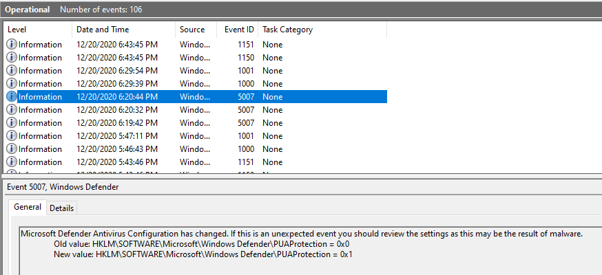 Reputation Based Protection randomly turned off. 7c7721f4-2a57-4062-9813-ce6c5c40c13c?upload=true.png