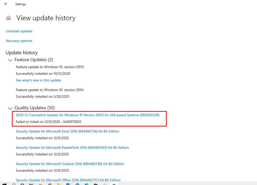 Cumulative update December 2020 - KB4592438 Failed to install 7cbdc9c4-807e-4f36-a2ca-6d74bd65d06a?upload=true.png