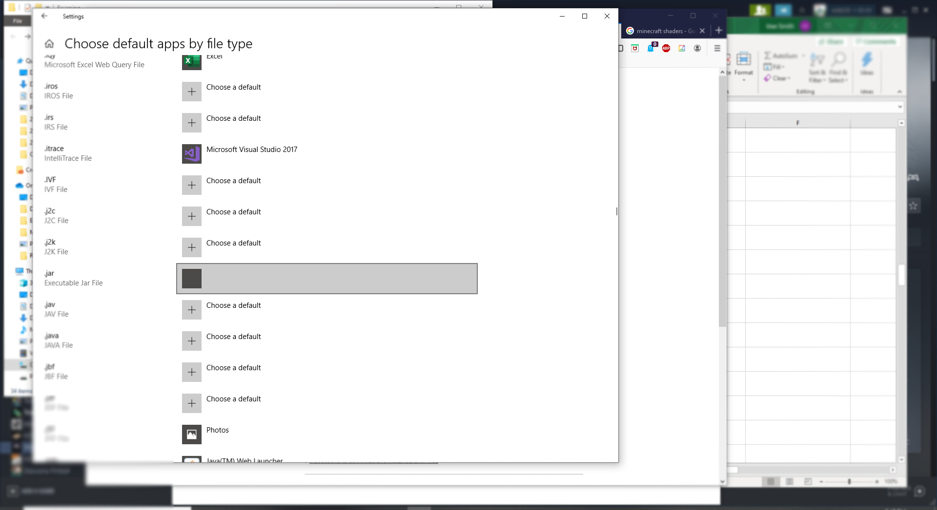 Unable to change the default application .JAR files use. 7cf72e05-0a9f-4188-bd30-60c274c6ec3f?upload=true.png