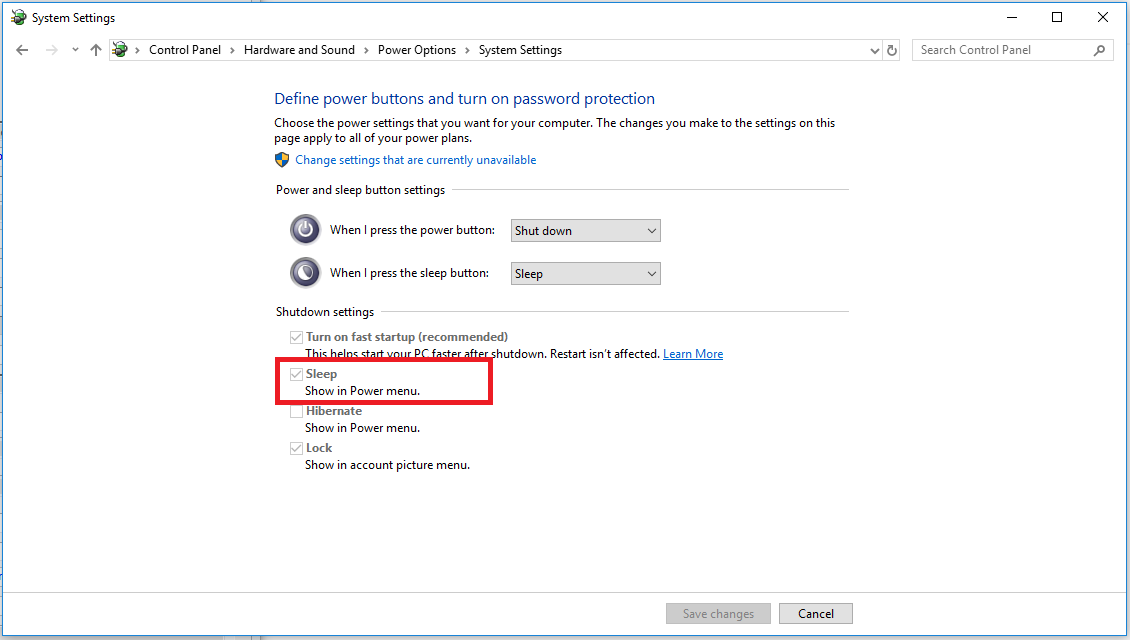 Why don't I see the "sleep" option under "choose what the power buttons do" and "choose... 7d11ea6f-a0f9-4ebd-a39d-6892a26b622a?upload=true.png