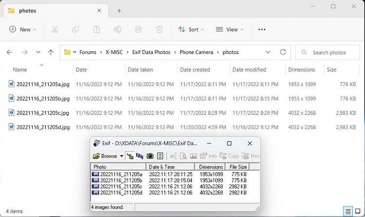 How to retain EXIF Data when editing photos in Windows Photos app? Works fine on Windows 10... 7d1668986994t-old-digital-camera-photos-do-not-retain-original-exif-data-when-copied-screenshot3.jpg