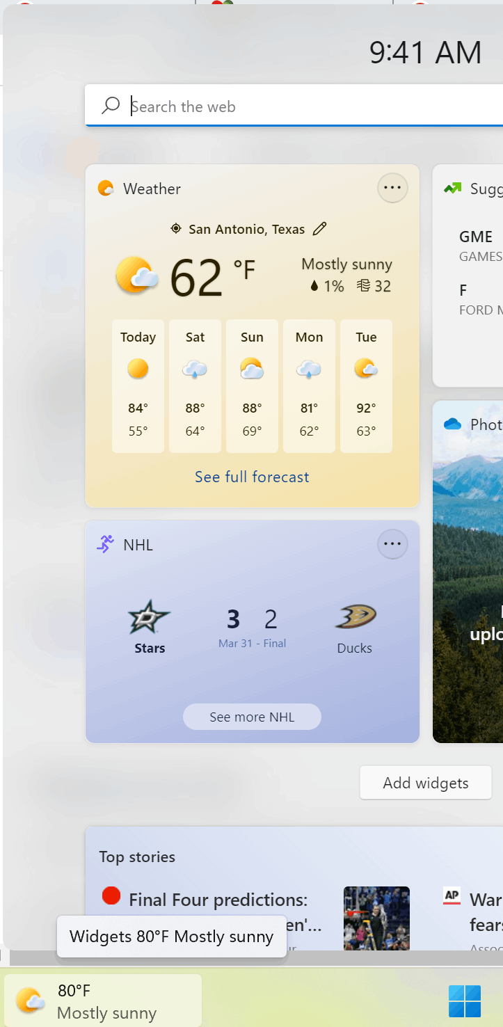 Weather Widget on Taskbar 7d2f18d0-f075-4ca9-b302-e551d564d4e9?upload=true.png