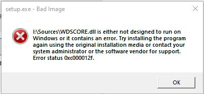 Cannot Install Windows Due to Multiple Missing DLL Errors 7d878771-0334-4d2f-bd5d-081c8c4923cd?upload=true.jpg