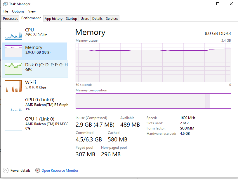 Task manager shows I'm using 7.6 gb of RAM, but in the user details, shows 1.5 RAM being used. 7e82f79f-b962-4955-a85f-4df973d32e32?upload=true.png