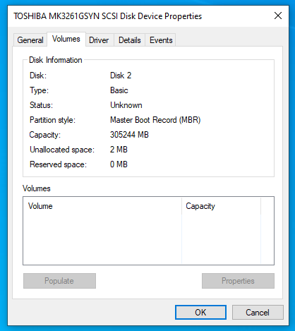 Toshiba Hard Disk Drive MK3261GSYN not responding! I have a lot of important files there... 7ecc081d-7d58-4bcd-a32b-d0893f685dc2?upload=true.png