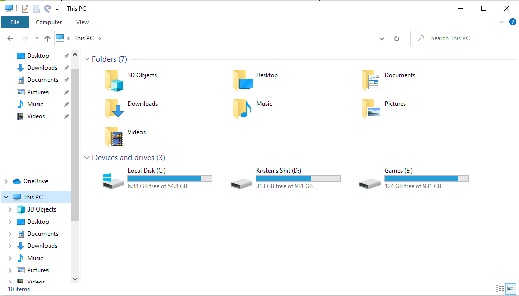 Windows Store does not recognize my D: drive. 7f46c457-0347-457c-a14c-4f740884a142?upload=true.png