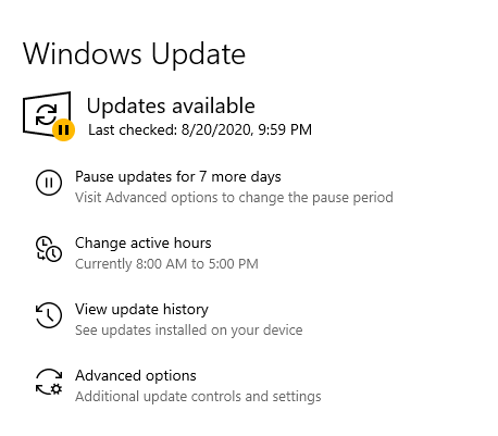 How do I turn Windows 10 'Pause Updates' off? #2 7f4ee251-3440-448a-928f-bd8e2f292ad3?upload=true.png