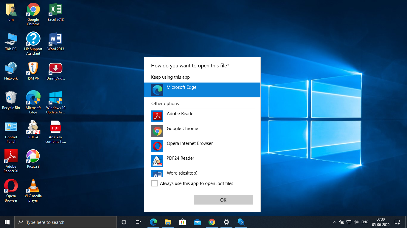 Can't open any PDF's after Windows 10 recent update 7f7e054b-6ed8-495e-81d4-ab8da8c67293?upload=true.png