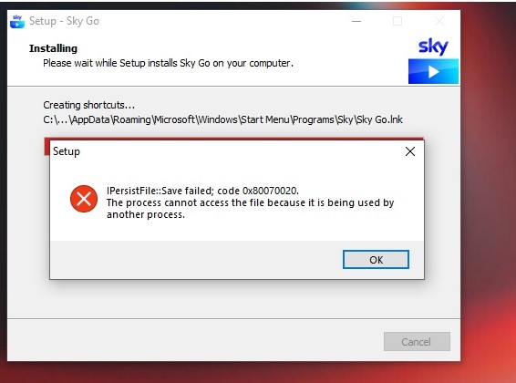 Cannot install, delete or update an app. Process cannot access the file because it is being... 7f8394ed-e15f-4140-b87a-3b903fa53602?upload=true.jpg