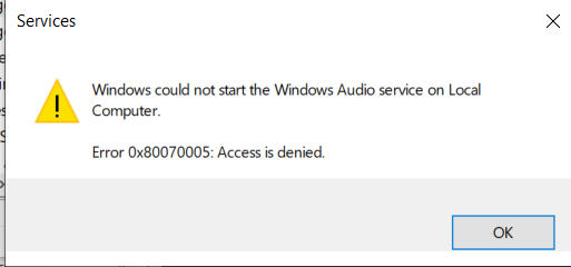 The Audio Service is not running 7fb00ec9-f55c-44bf-8beb-1d61093b2de9?upload=true.png