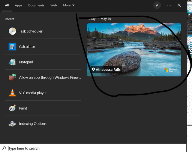 How to hide this new "image of the day" feature stick with the start menu? 7jfwcsdimk291.png